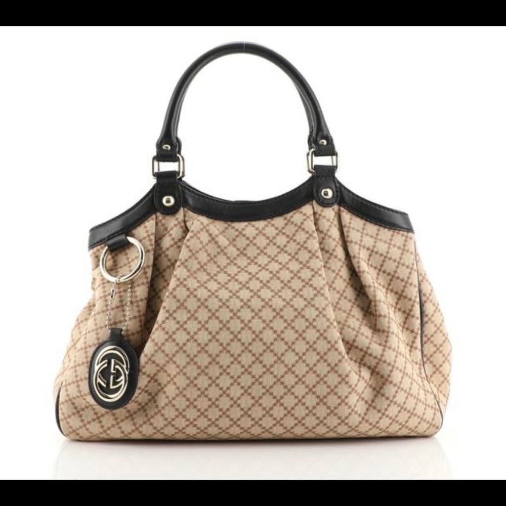 Sukey Tote Diamante Canvas -Medium. Excellent condition.